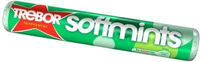 Trebor Peppermint Softmints, 12 Rolls logo