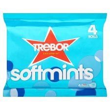 Trebor Spearmint Softmints X 4 Pack 176g logo