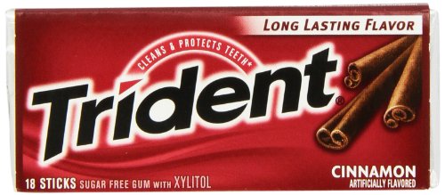 Trident Cinnamon Club Pack 14 Ct. 18 Pcs Each logo