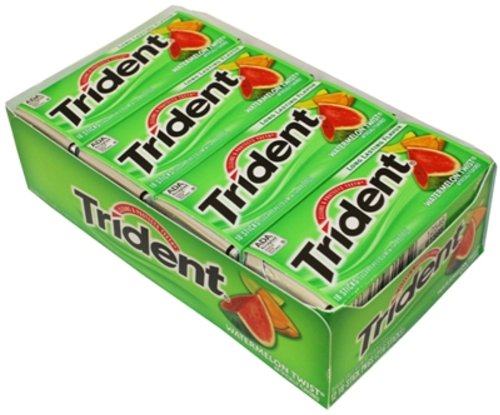 Trident Gum Watermelon Twist 12/18stk logo