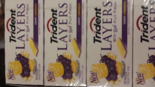 Trident Layers Grape Lemonade 12 Count logo