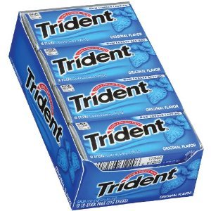 Trident – Original, Val-u-pak, 18 Stick Packs, 12 Count logo