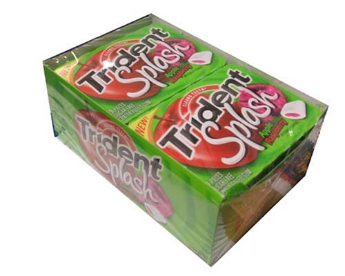 Trident Splash Apple Raspberry Sf Gum 10 Ct logo