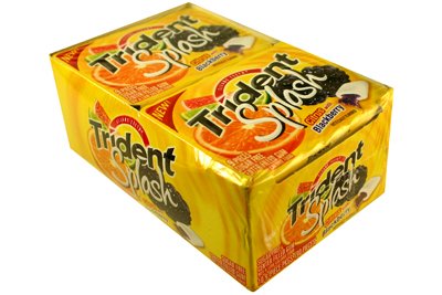 Trident Splash Citrus W/blackberry 10 Packs logo