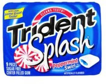 Trident Splash Peppermint Swirl 9 Pc logo