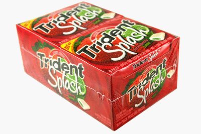 Trident Splash Strawberry With Lime 10 Pack logo