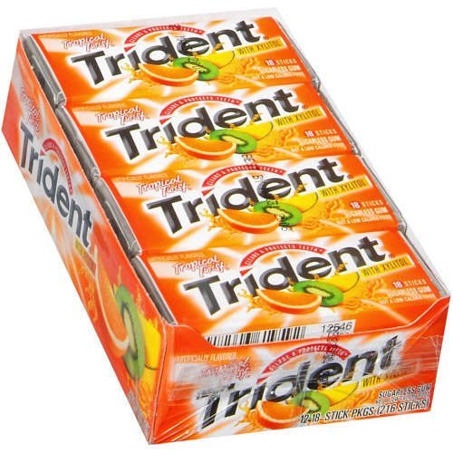 Trident – Tropical Twist, 18 Pc Val-u-pak, 12 Ct logo