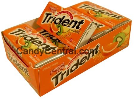 Trident Val-u-pak Tropical Twist – Cadbury Adams logo