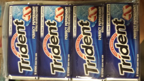 Trident V/p Perfect Peppermint 12 Count logo