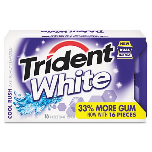 Trident White Cool Rush (12 Packs) logo
