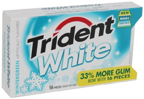 Trident White Gum Wintergreen logo