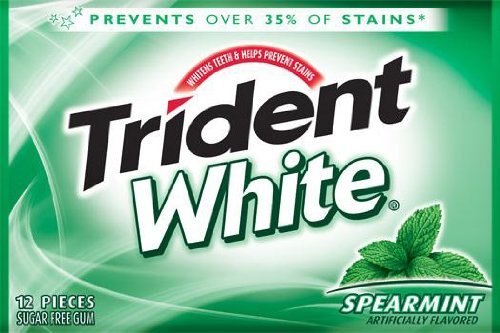 Trident White Spearmint 12 Ct logo