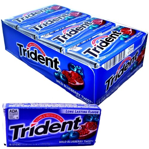 Trident Wild Blueberry Twist Value Pack 12-18 logo