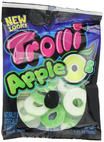 Trolli Apple O’s, 4.25 ounce (Pack of 12) logo