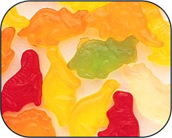 Trolli Gummi Gummy Dinosaurs Candy 5 Five Pound Bag (bulk) logo