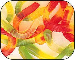 Trolli Gummi Gummy Worm Candy 1 Pound Bag logo