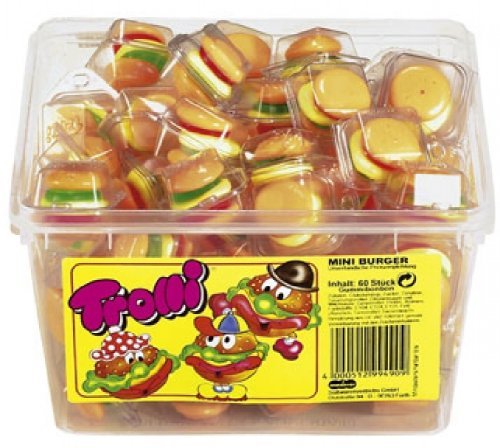 Trolli Mini Burger Box – 60pcs logo