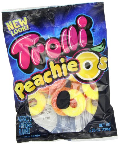 Trolli Peach O’s, 4.25 ounce (Pack of 12) logo