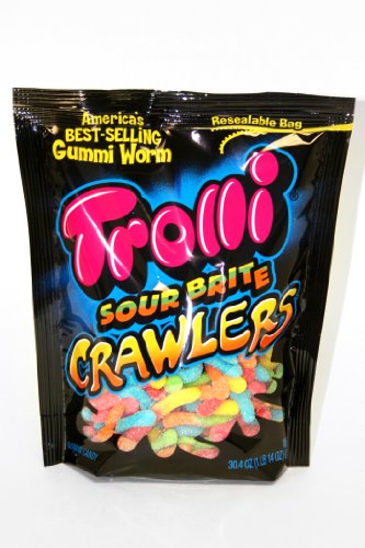 Trolli Sour Brite Crawlers – 30.4oz Bag logo