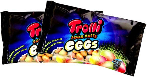 Trolli Sour Brite Easter Eggs 2ct. logo