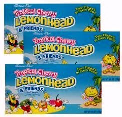 Tropical Chewy Lemonhead & Friends Candy (6 Oz Boxes) 3 Pack logo