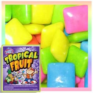 Tropical Fruit Gum/chiclets, 10lbs logo