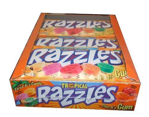 Tropical Razzles Candy (24 Count) logo