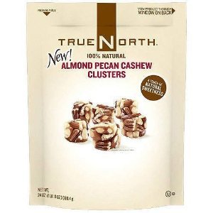 True North 100% Almond Pecan Cashew Cluster 24 Oz (Pack of 2) logo