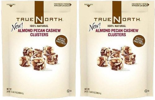 True North Almond Pecan Cashew Cluster – 24oz – Pack of 2 logo