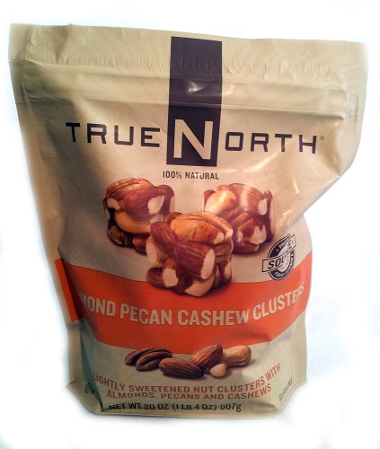 True North Almond Pecan Cashew Clusters 20oz (567g) logo