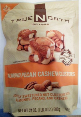 Truenorth Almond Pecan Cashew Clusters Net Wt 24 Oz (680g) (Pack of 2) logo