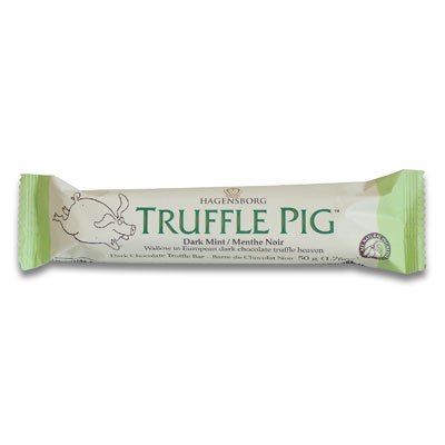 Truffle Pig Bar – Dark Chocolate Mint – 6 Pack logo