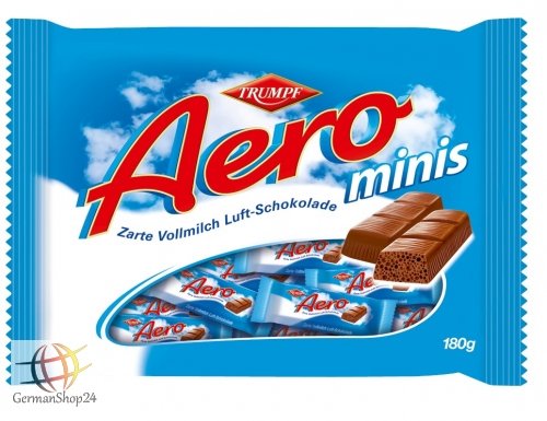 Trumpf Aero Minis Milk Chocolate logo