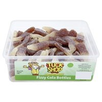 Tuck Shop Fizzy Cola Bottles Retro Sweets 120 Pieces logo