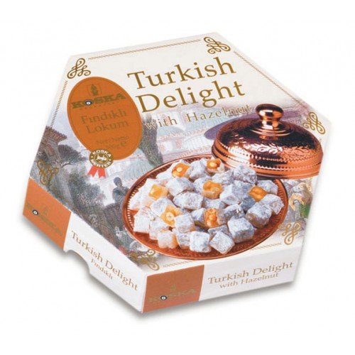 Turkish Delight With Hazelnut 250g 8.82 Oz logo