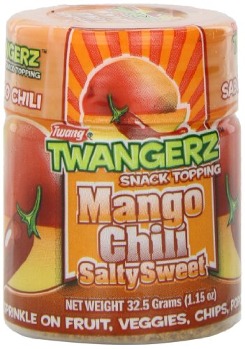 Twang Twangerz Mango Slam Shaker Tray, 1.15 ounce Jars (Pack of 20) logo