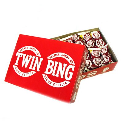 Twin Bing Cherry Candy Bar: 36 Count logo