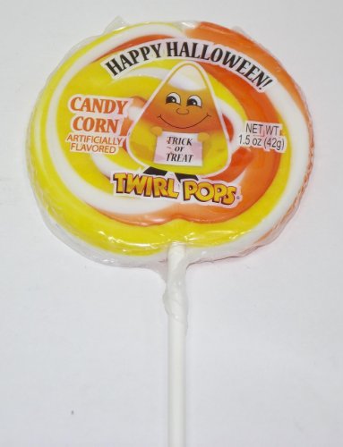 Twirl Pops Candy Corn logo