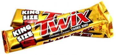 Twix Bar, King Size, 3.02 Oz, 24 Count logo