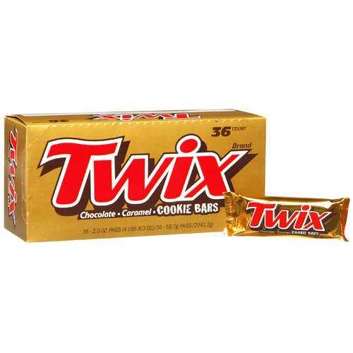 Twix Chocolate Caramel Cookie Bar – 36 Bars logo