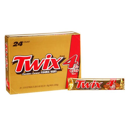 Twix Chocolate Caramel King Size – 24, 3.35oz Bars logo