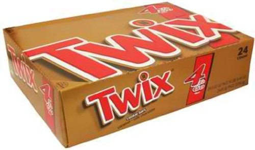 Twix King Size Caramel 24ct logo