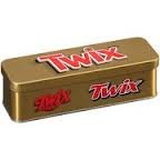 Twix Minis In A Nostalgic Collectible Tin 3.53 Oz logo