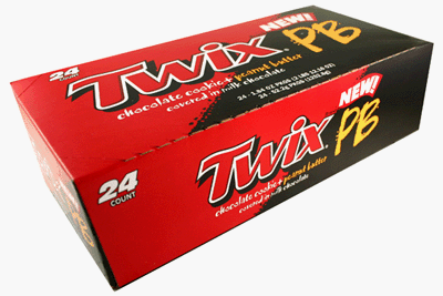 Twix Peanut Butter 24 Packs logo