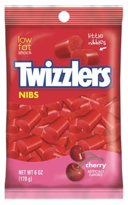 Twizzlers Cherry Nibs Peg Bag-6 Oz – 6 Pk. logo