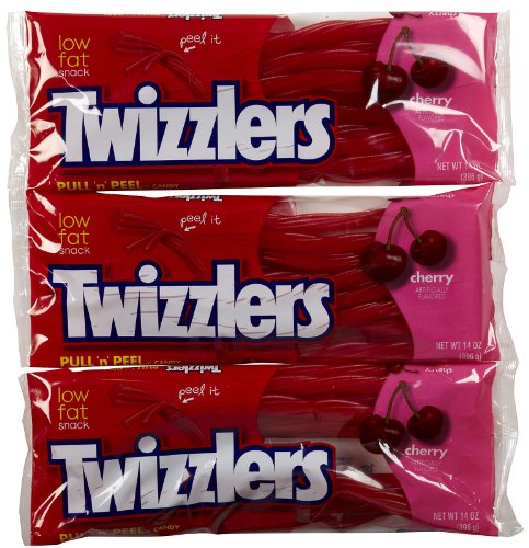 Twizzlers Cherry Pull-n-peel-14 Oz – 3 Pk. logo