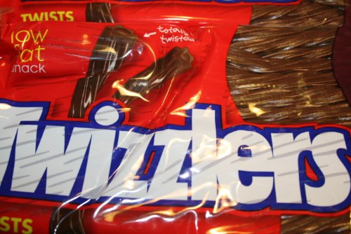 Twizzlers Chocolate Licorice Twist, 12 Oz Bag logo