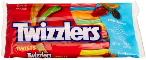 Twizzlers Rainbow Twists (1) 12.4 Oz Pack logo