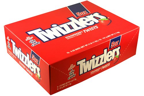 Twizzlers Strawberry Twist King Size 15 Packs logo