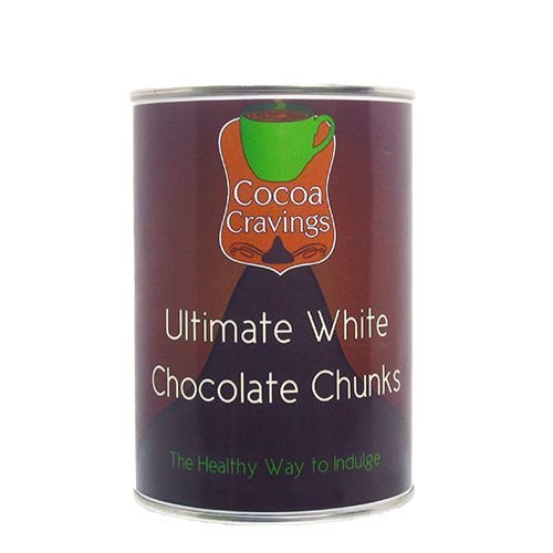 Ultimate White Chocolate Chunks – 8 Oz logo